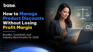 Product discount strategy guide showing bundles, guardrails, and industry benchmarks for protecting profit margins in 2026