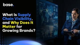 Supply chain visibility for D2C brands showing real-time insight across inventory, orders, suppliers, logistics, and fulfillment