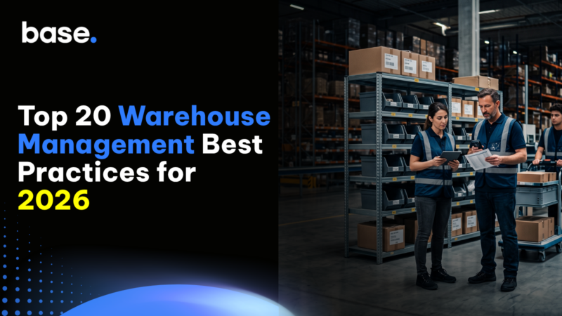 Warehouse management best practices for 2026 showing warehouse workers managing inventory and operations in a modern warehouse