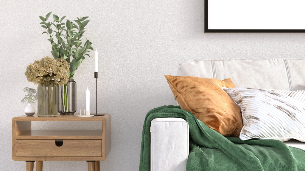 Home decor warehouse scene illustrating fragile products, dimensional weight, returns, and seasonal demand challenges