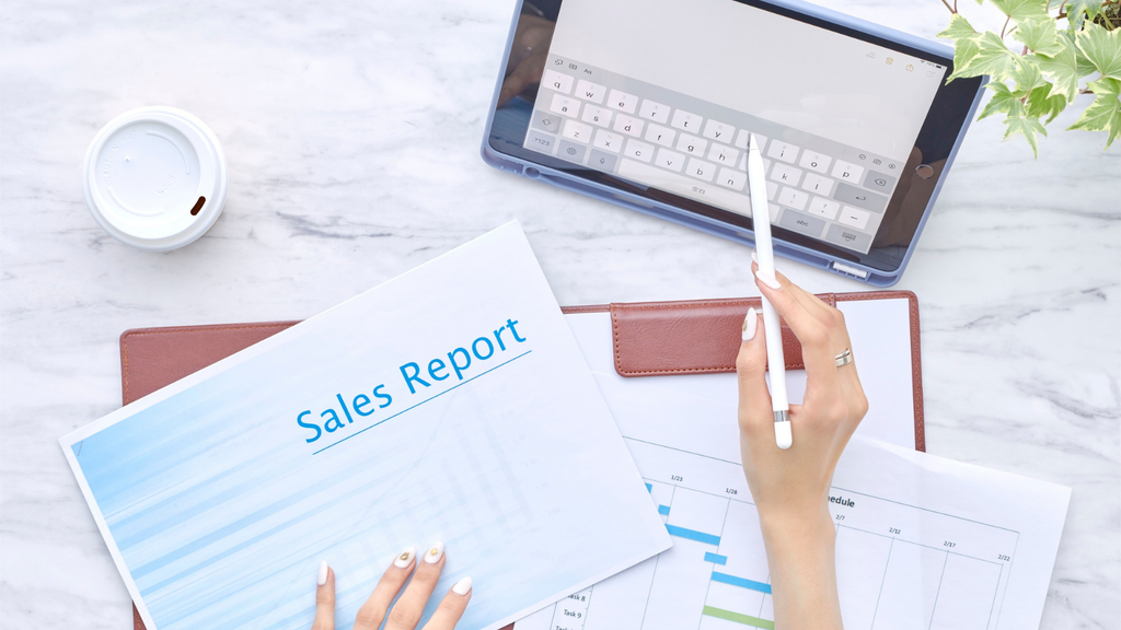 Sales register and audit-ready reporting showing transaction records, payments, credit notes, and financial data
