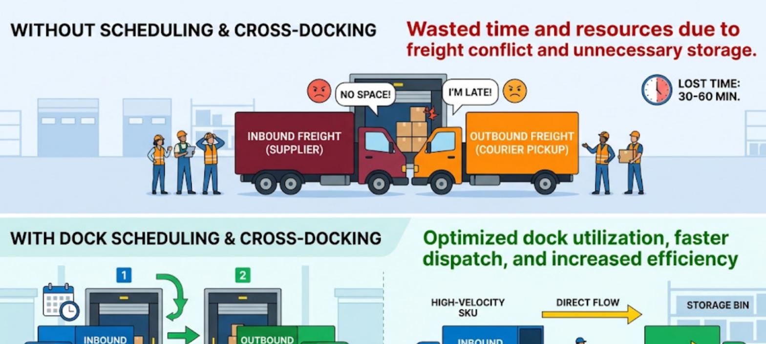 ROI of warehouse management software in India showing route optimization, improved inventory accuracy, reduced costs, faster dispatch, and protected revenue