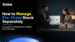 Pre-order inventory management guide showing Indian D2C brands separating promised stock from physical sellable inventory