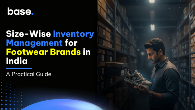 Size-wise inventory management for footwear brands in India, covering stock accuracy, size tracking, and warehouse efficiency.