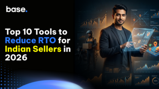 Top 10 tools to reduce RTO for Indian sellers in 2026, showing an ecommerce operator using technology to manage orders, delivery, and RTO