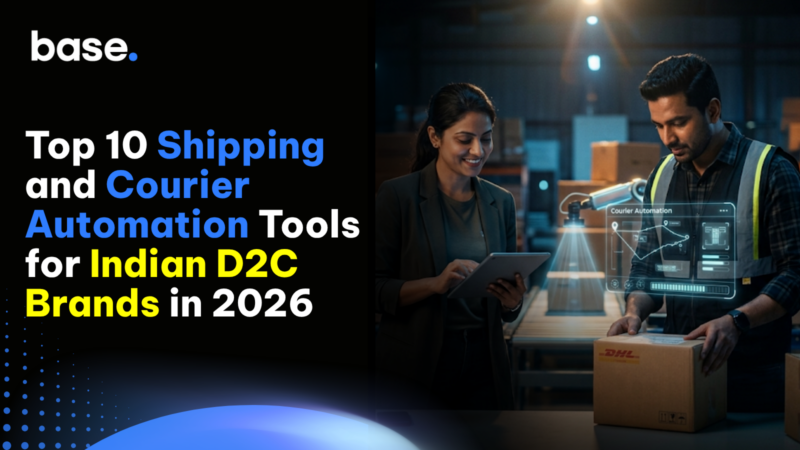 Top 10 shipping and courier automation tools for Indian D2C brands in 2026, covering courier selection, delivery performance, tracking, and shipping cost control.