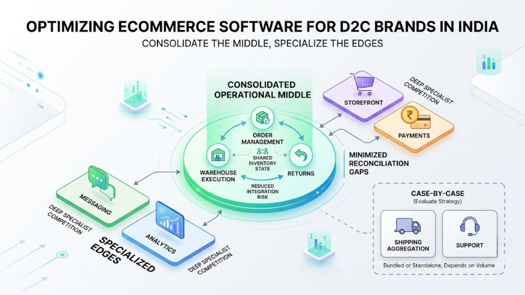 Ecommerce analytics and attribution showing a business team reviewing sales data, advertising performance, returns, and contribution margin