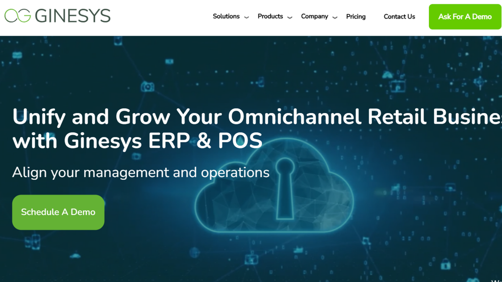 Ginesys ERP and POS platform connecting retail store inventory with ecommerce marketplace sales