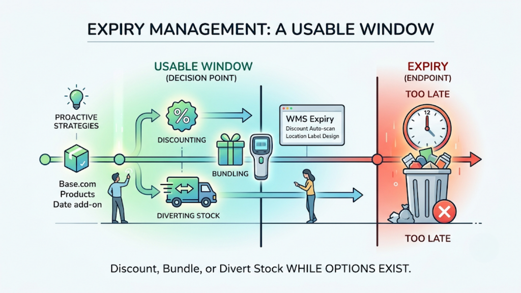 Manual batch selection compared with system-directed FEFO picking to reduce expiry-related stock losses.