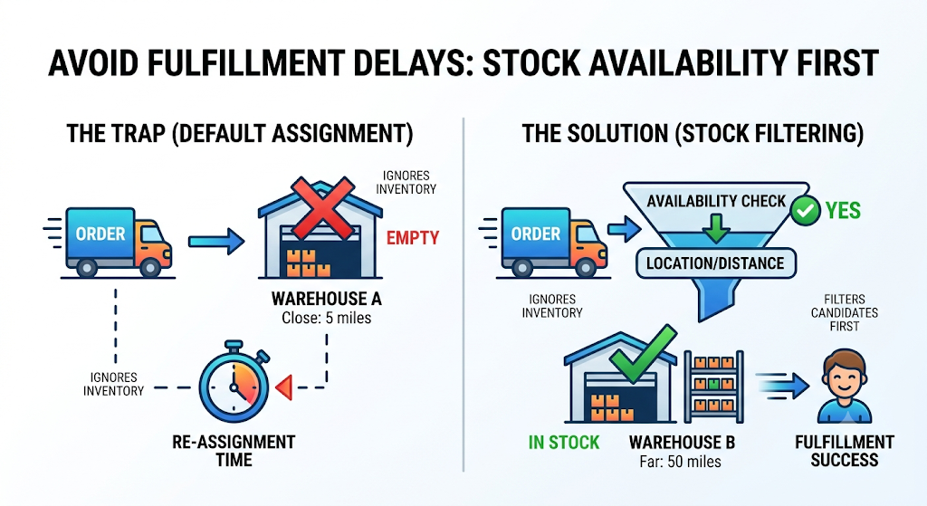 Cross-location inventory reporting that compares stock ageing, warehouse performance, and fulfilment data instead of relying on aggregate totals.
