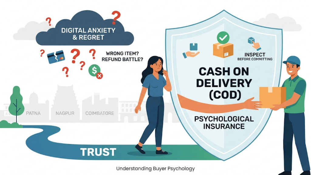 Cover image for a guide on how Indian D2C brands convert cash-on-delivery buyers to prepaid without losing orders.