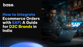 Cover image for a guide to integrating ecommerce orders with SAP for Indian D2C brands.