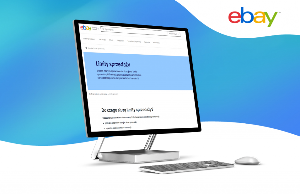 limity sprzedaży ebay