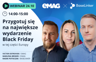 Webinar eMAG i BaseLinker Black Friday 2023