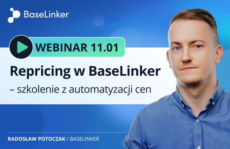 Webinar BaseLinker o repricingu w e-commerce