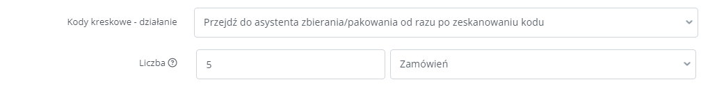 Kody kreskowe dobieranie zamówień Asystent pakowania BaseLinker