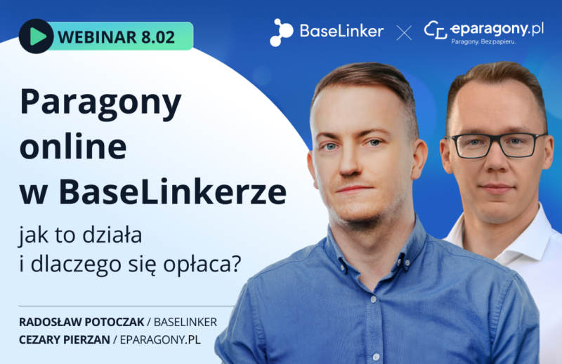 Webinar Paragony online w BaseLinkerze