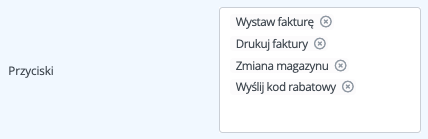 Konfiguracja przycisków Konfiguracja przycisków BaseLinker
