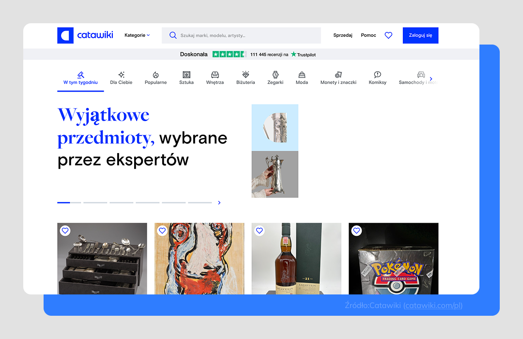 Catawiki: top platforma sprzedażowa i platforma aukcyjna
