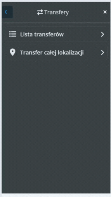 Transfer całej lokalizacji w Base
