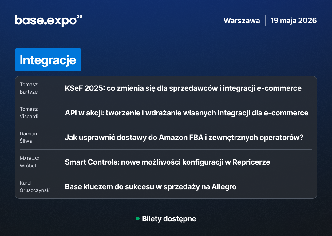 Base Expo 2026 agenda integracje