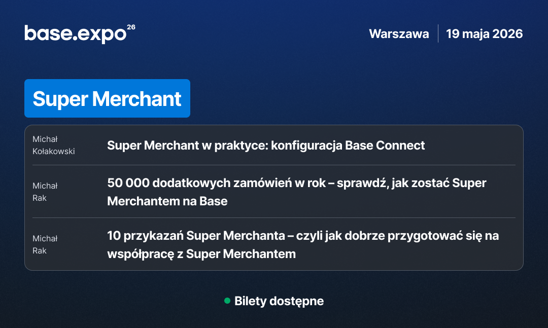 Base Expo 2026 agenda super merchant