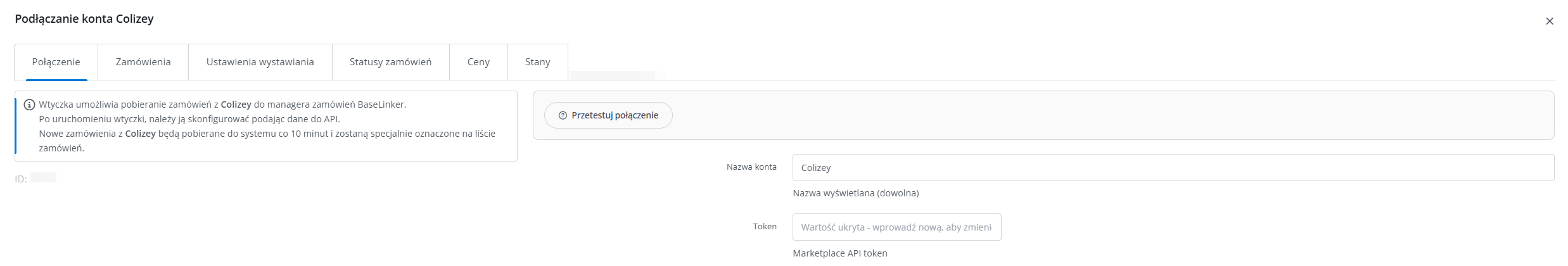 colizey-konfiguracja-integracji-ustawienia-ogólne-base-com