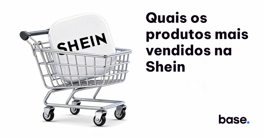 carrinho de compras com logo shein dentro representando quais produtos mais vendidos no marketplace de moda