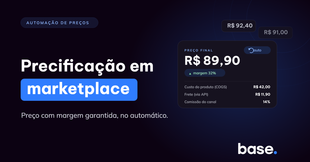 Precificação em marketplace: automatize preços e margem