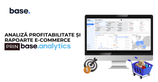Panou Base Analytics - Instrument de analiză profitabilitate și rapoarte vânzări e-commerce