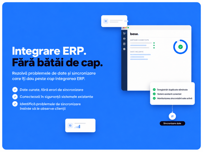 Integrare ERP: 7 probleme frecvente și cum le rezolvi
